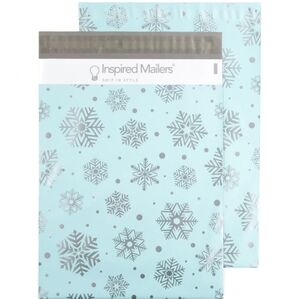COPY - Silver Snowflake❄️ 10x13 Poly mailers  20pk